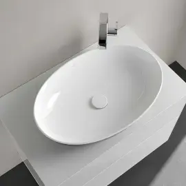Умивальник Artis Villeroy & Boch 419861BCT8 Coal Black — вид ззаду