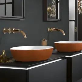 Умивальник Artis Villeroy & Boch 419861BCW8 Rust — бічний ракурс