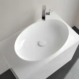 Умивальник Artis Villeroy & Boch 419861R1 Alpine White CeramicPlus — вид всередину