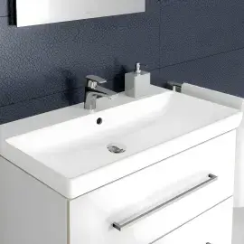 Умивальник Avento Villeroy & Boch 415680R1 Alpine White CeramicPlus — вид ззаду