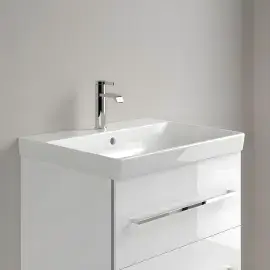 Умивальник Avento Villeroy & Boch 41586001 — деталь крупним планом