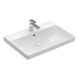 Умивальник Avento Villeroy & Boch 41586501 Alpine White — вид на білому тлі