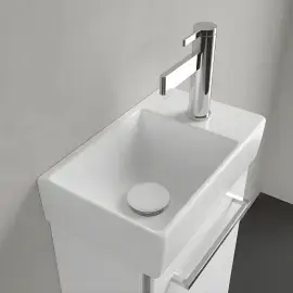 Умивальник Avento Villeroy & Boch 43003L01 Alpine White — бічний ракурс