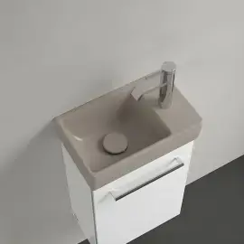 Умивальник Avento Villeroy & Boch 43003LAM Almond CeramicPlus — вид спереду