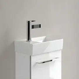 Умивальник Avento Villeroy & Boch 43003RR1 Alpine White CeramicPlus — бічний ракурс