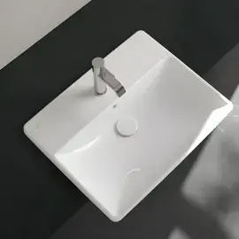 Умивальник Avento Villeroy & Boch 4A065501 — бічний ракурс