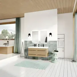 Умивальник Avento Villeroy & Boch 4A23CK01 — деталь крупним планом