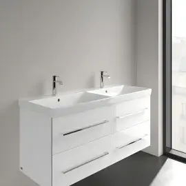 Умивальник Avento Villeroy & Boch 4A23CK01 — в інтерʼєрі ванної кімнати