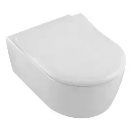 Унітаз Avento Villeroy & Boch 5656RSR1 White Alpin CeramicPlus — вид на білому тлі