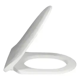 Сидіння з кришкою для унітазу SlimSeat (SoftClosing і QuickRelease) Avento Villeroy & Boch 9M87S101 — вид спереду