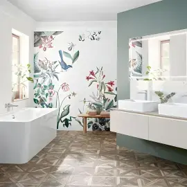 Умывальник Collaro Villeroy & Boch 4A2056RW White Alpin — боковой ракурс