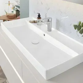 Умивальник Collaro Villeroy & Boch 4A331G01 Alpine White — вид спереду
