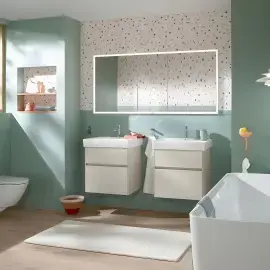 Умывальник Collaro Villeroy & Boch 4A336001 — боковой ракурс