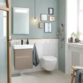 Умивальник Collaro Villeroy & Boch 4A336501 Alpine White — бічний ракурс