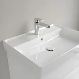 Умивальник Collaro Villeroy & Boch 4A336501 Alpine White — вид ззаду