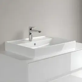 Умивальник Collaro Villeroy & Boch 4A336GR1 Alpine White CeramicPlus — вид згори