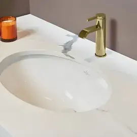 Умивальник Evana Villeroy & Boch 614400R1 Alpine White CeramicPlus — вид спереду