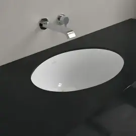 Умивальник Evana Villeroy & Boch 614700R1 Alpine White CeramicPlus — вид згори