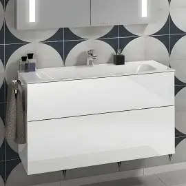 Умивальник Finion Villeroy & Boch 4164ABR1 100 х 50 см — вид спереду
