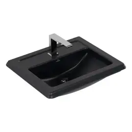 Умывальник Hommage Villeroy & Boch 710263R7 White Alpin — вид на белом фоне