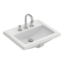 Умивальник Hommage Villeroy & Boch 7102A1R1 — вид на білому тлі