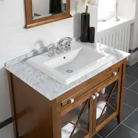 Умивальник Hommage Villeroy & Boch 7102A1R1 — бічний ракурс