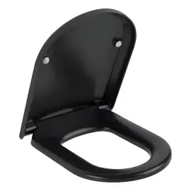 Сидение с крышкой для унитаза (SoftClosing и QuickRelease) Hommage Villeroy & Boch 8809S1R7 — вид на белом фоне