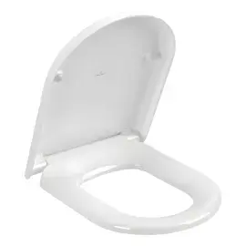Сидение с крышкой для унитаза (SoftClosing и QuickRelease) Hommage Villeroy & Boch 8809S6R1 — вид спереди