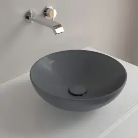 Умивальник Loop & Friends Villeroy & Boch 4A4500i4 Graphite CeramicPlus — вид згори