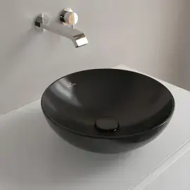 Умивальник Loop & Friends Villeroy & Boch 4A4500S5 Ebony CeramicPlus — вид згори