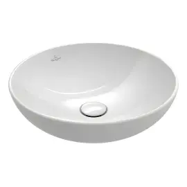 Умивальник Loop & Friends Villeroy & Boch 4A460101 Alpine White — вид на білому тлі