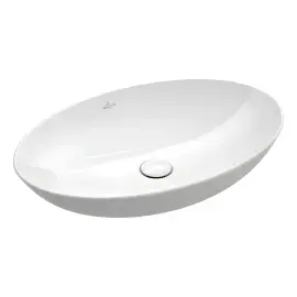 Умивальник Loop & Friends Villeroy & Boch 4A470001 Alpine White — вид на білому тлі