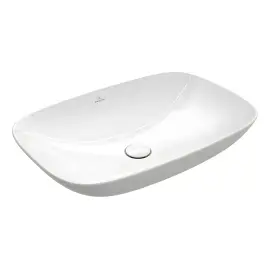 Умывальник Loop & Friends Villeroy & Boch 4A4901R1 — вид на белом фоне