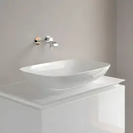 Умивальник Loop & Friends Villeroy & Boch 4A500001 Alpine White — вид згори