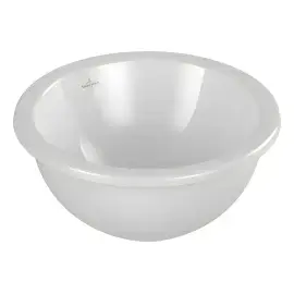 Умивальник Loop & Friends Villeroy & Boch 4A5201R1 Alpine White CeramicPlus — вид на білому тлі