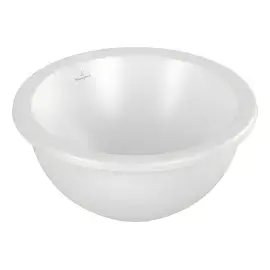 Умивальник Loop & Friends Villeroy & Boch 4A5201RW Stone White CeramicPlus — вид на білому тлі