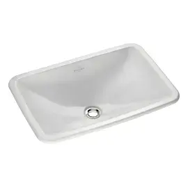Умивальник Loop & Friends Villeroy & Boch 614500R1 — вид на білому тлі
