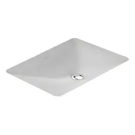 Умивальник Loop & Friends Villeroy & Boch 616300R1 Alpine White CeramicPlus — вид ззаду