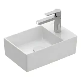Умивальник Memento 2.0 Villeroy & Boch 43234001 Alpine White — вид на білому тлі