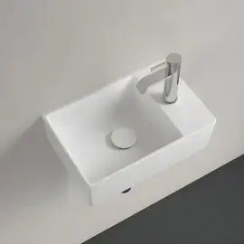 Умивальник Memento 2.0 Villeroy & Boch 43234G01 Alpine White — вид ззаду