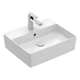 Умивальник Memento 2.0 Villeroy & Boch 4A075001 Alpine White — вид на білому тлі
