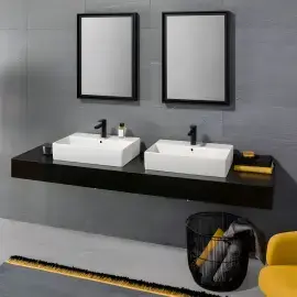 Умивальник Memento 2.0 Villeroy & Boch 4A075001 Alpine White — вид спереду