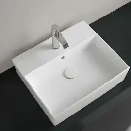 Умивальник Memento 2.0 Villeroy & Boch 4A075001 Alpine White — вид згори