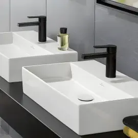 Умивальник Memento 2.0 Villeroy & Boch 4A076001 Alpine White — вид спереду