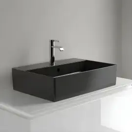 Умивальник Memento 2.0 Villeroy & Boch 4A0760S5 Ebony CeramicPlus — вид згори