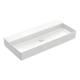 Умывальник Memento 2.0 Villeroy & Boch 4A221FR1 — вид на белом фоне
