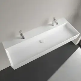 Умывальник Memento 2.0 Villeroy & Boch 4A22C101 — вид спереди