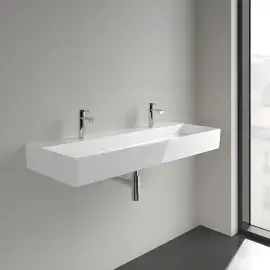 Умывальник Memento 2.0 Villeroy & Boch 4A22C101 — боковой ракурс