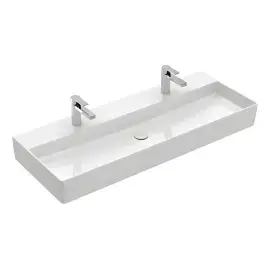 Умивальник Memento 2.0 Villeroy & Boch 4A22CGR1 — вид на білому тлі