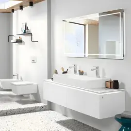 Умивальник Memento 2.0 Villeroy & Boch 4A22CGR1 — вид спереду